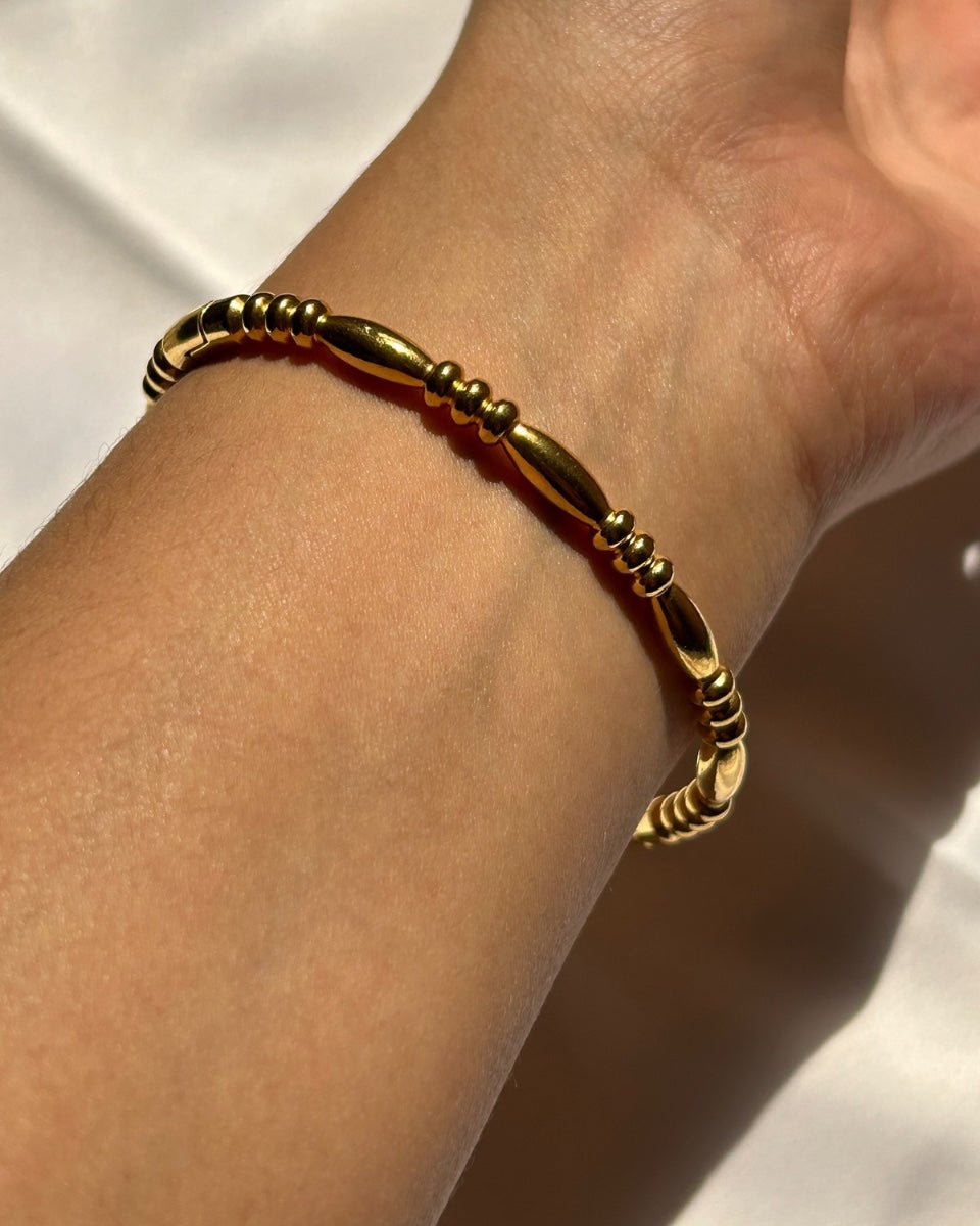 Ornara 18k Gold Plated Waterproof Anti-Tarnish Artimes Bracelet In kuwait